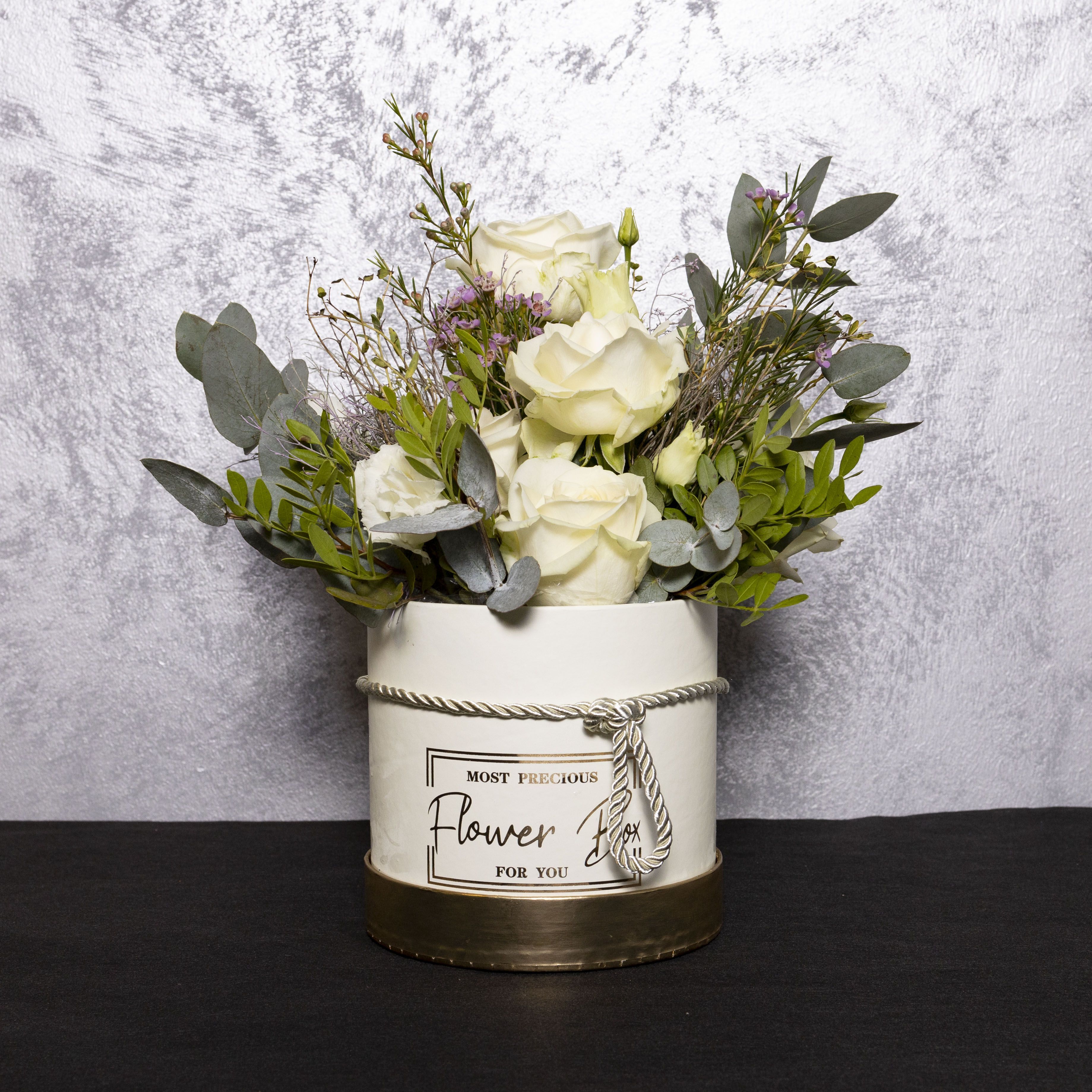 Flower box  - Biela krása