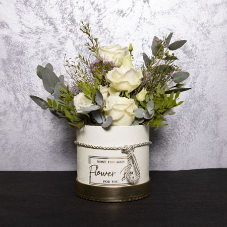 Flower box  - Biela krása